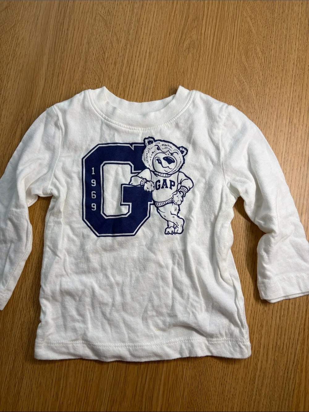 Baby GAP 1969 Varsity style shirt